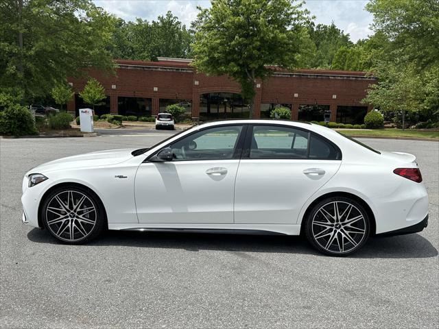 used 2024 Mercedes-Benz AMG C 43 car, priced at $61,999
