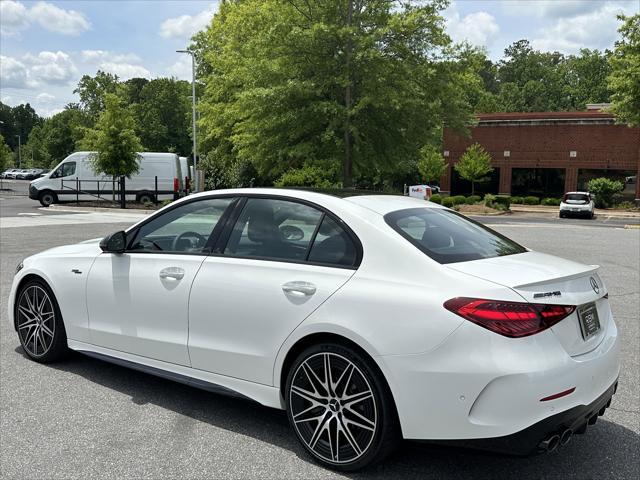 used 2024 Mercedes-Benz AMG C 43 car, priced at $61,999