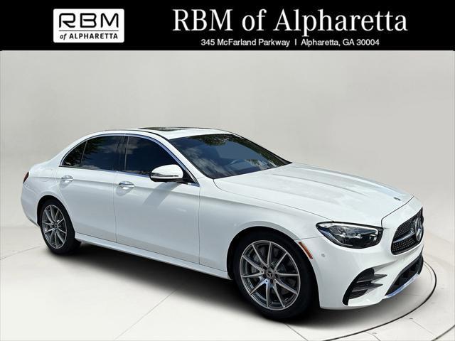used 2023 Mercedes-Benz E-Class car, priced at $49,999
