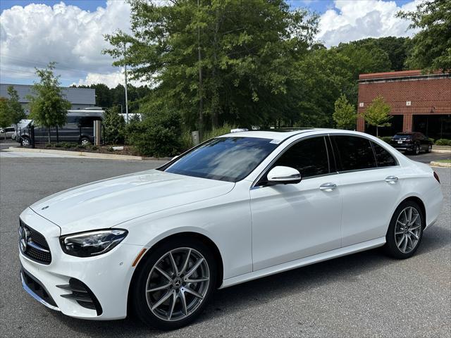used 2023 Mercedes-Benz E-Class car, priced at $49,999