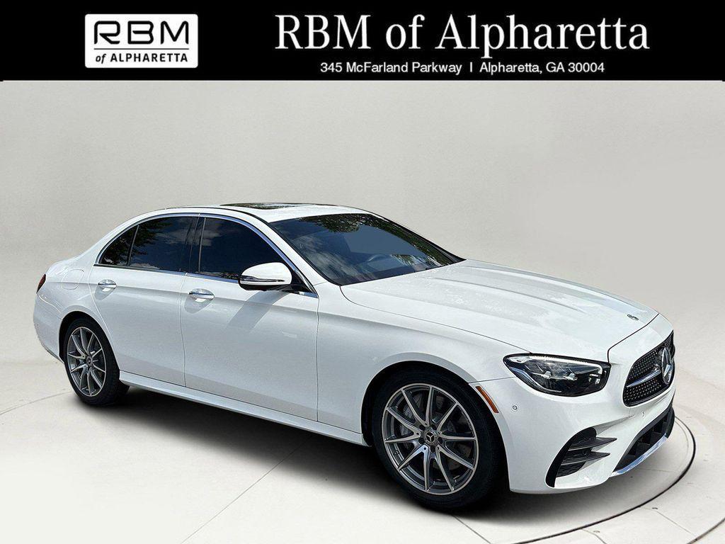 used 2023 Mercedes-Benz E-Class car, priced at $49,999