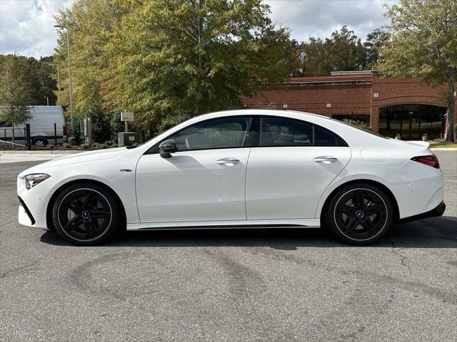 new 2025 Mercedes-Benz AMG CLA 35 car, priced at $61,595