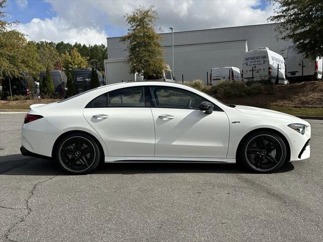 new 2025 Mercedes-Benz AMG CLA 35 car, priced at $61,595