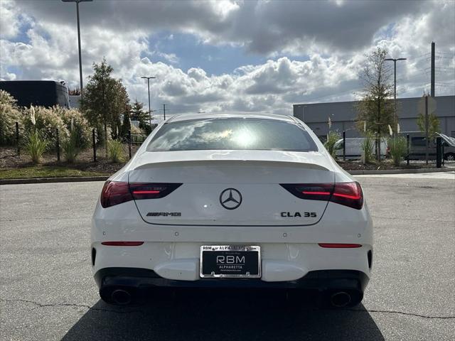 new 2025 Mercedes-Benz AMG CLA 35 car, priced at $61,595