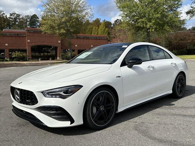 new 2025 Mercedes-Benz AMG CLA 35 car, priced at $61,595