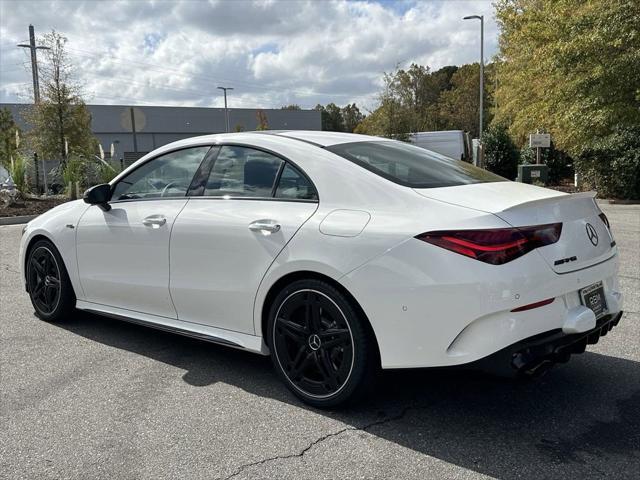 new 2025 Mercedes-Benz AMG CLA 35 car, priced at $61,595