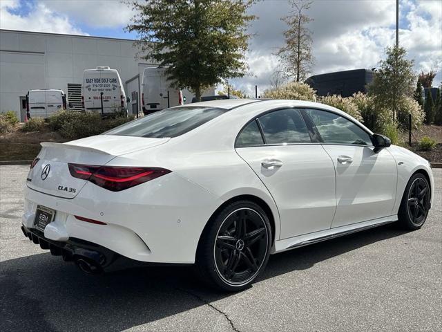 new 2025 Mercedes-Benz AMG CLA 35 car, priced at $61,595