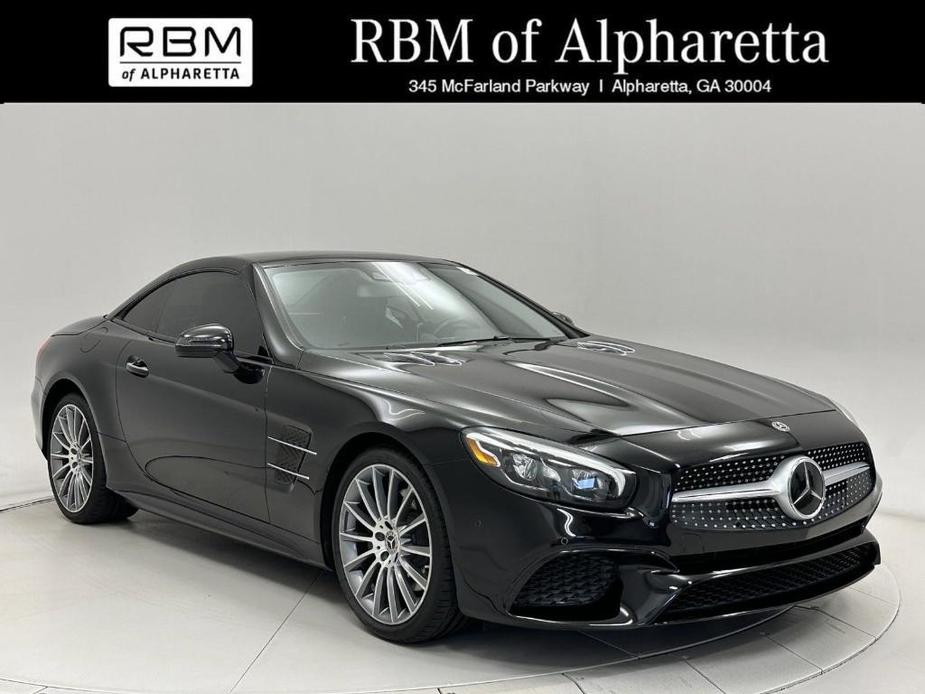 used 2019 Mercedes-Benz SL 450 car, priced at $56,999