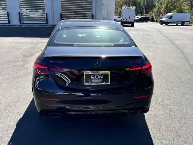 new 2024 Mercedes-Benz AMG C 63 car, priced at $100,095