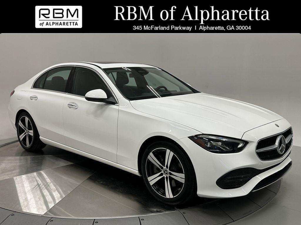 used 2022 Mercedes-Benz C-Class car, priced at $37,699