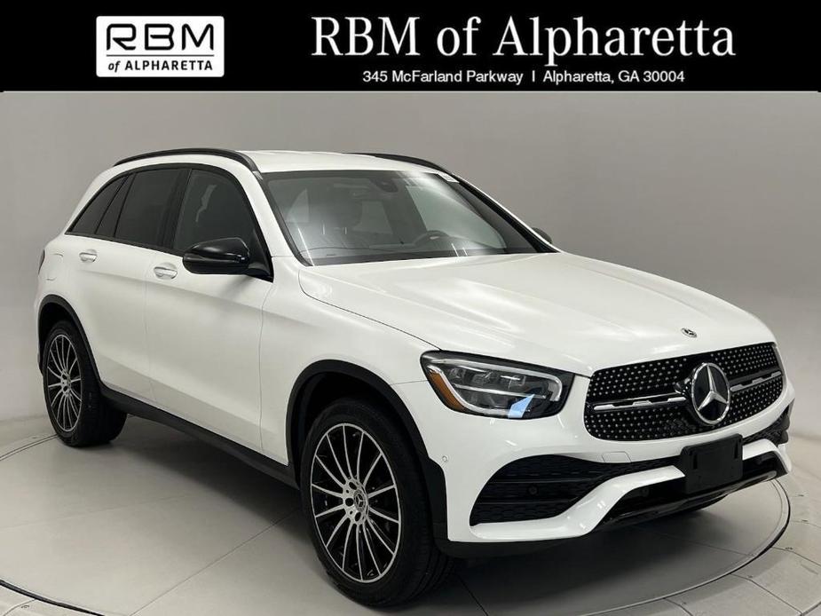 used 2021 Mercedes-Benz GLC 300 car, priced at $39,999