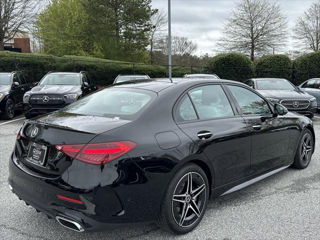 used 2024 Mercedes-Benz C-Class car, priced at $46,999