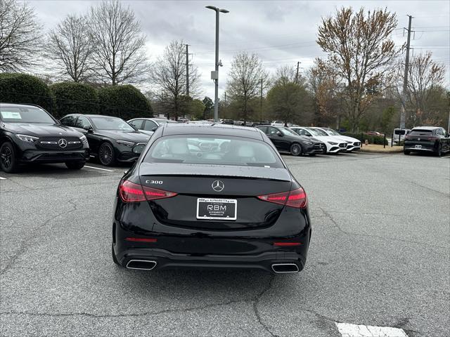 used 2024 Mercedes-Benz C-Class car, priced at $46,999
