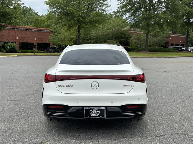 used 2023 Mercedes-Benz EQS 580 car, priced at $69,999