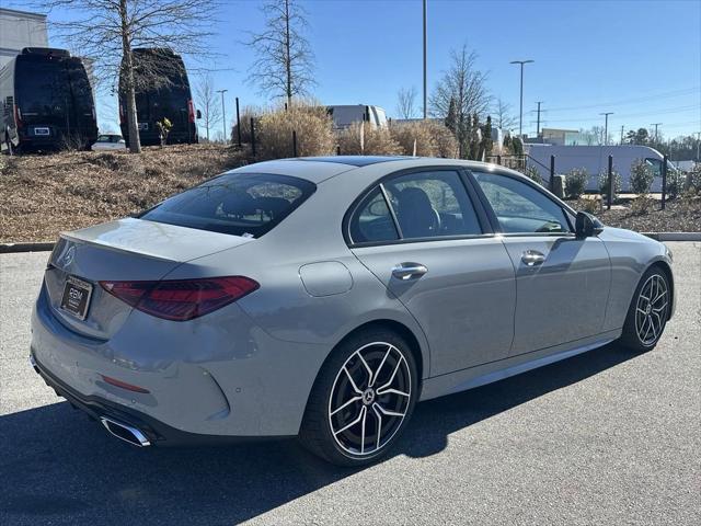 new 2025 Mercedes-Benz C-Class car, priced at $59,845