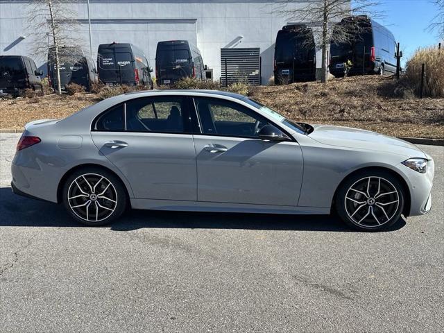 new 2025 Mercedes-Benz C-Class car, priced at $59,845