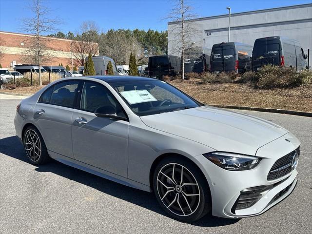 new 2025 Mercedes-Benz C-Class car, priced at $59,845