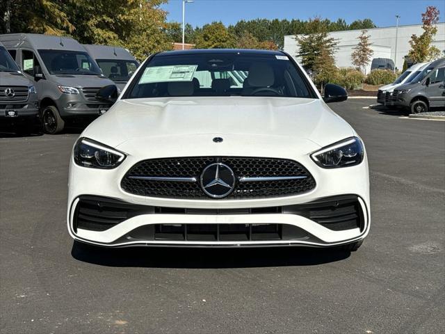 new 2025 Mercedes-Benz C-Class car, priced at $56,895