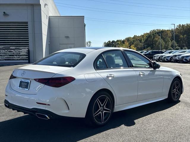 new 2025 Mercedes-Benz C-Class car, priced at $56,895