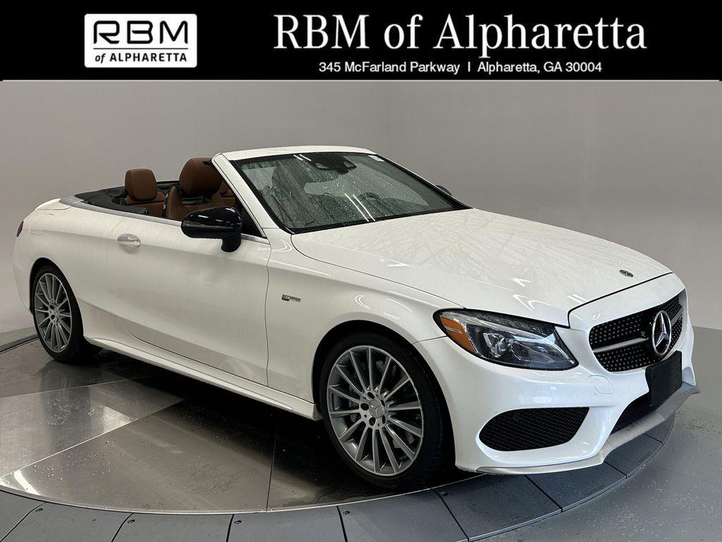 used 2018 Mercedes-Benz AMG C 43 car, priced at $33,717
