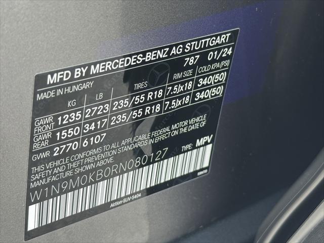used 2024 Mercedes-Benz EQB 300 car, priced at $46,999