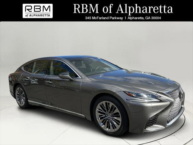 used 2018 Lexus LS 500 car, priced at $45,999