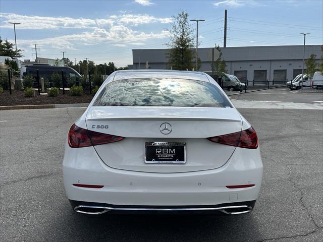 used 2024 Mercedes-Benz C-Class car, priced at $43,999