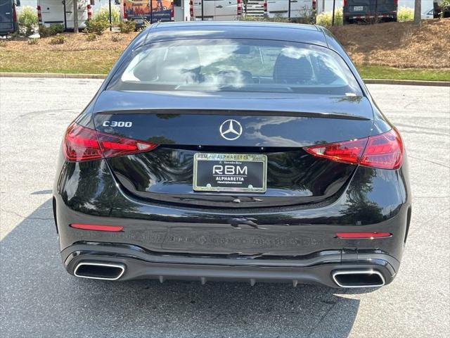 new 2024 Mercedes-Benz C-Class car, priced at $56,555