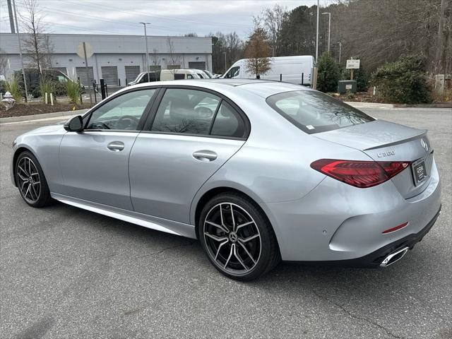 new 2025 Mercedes-Benz C-Class car, priced at $58,725