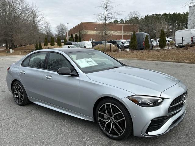 new 2025 Mercedes-Benz C-Class car, priced at $58,725