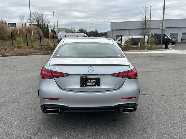 new 2025 Mercedes-Benz C-Class car, priced at $58,725