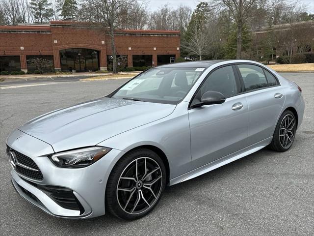 new 2025 Mercedes-Benz C-Class car, priced at $58,725