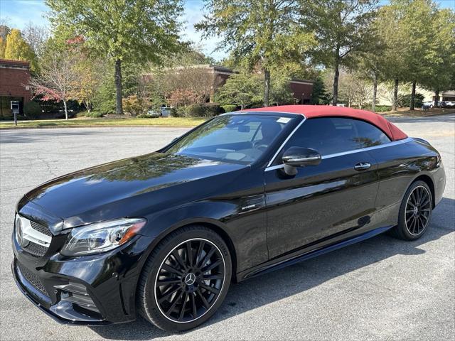 used 2020 Mercedes-Benz AMG C 43 car, priced at $46,998