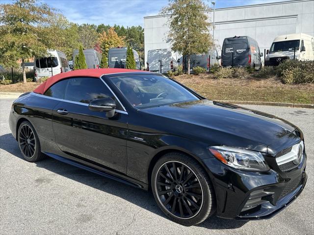 used 2020 Mercedes-Benz AMG C 43 car, priced at $46,998