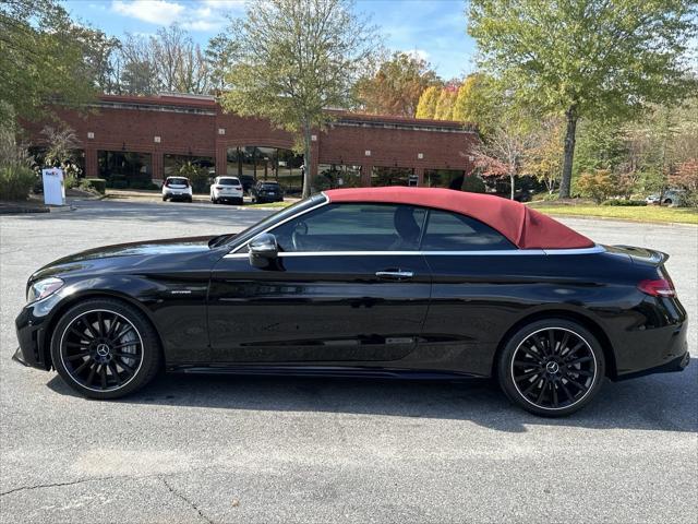 used 2020 Mercedes-Benz AMG C 43 car, priced at $46,998