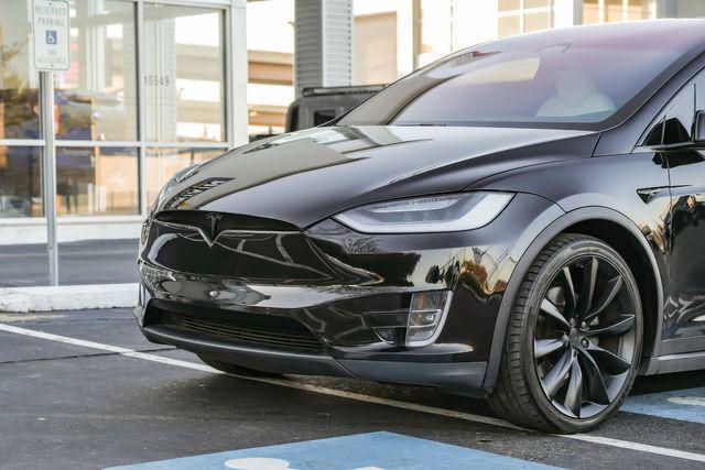 used 2020 Tesla Model X car, priced at $36,990