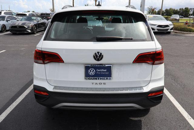 used 2023 Volkswagen Taos car, priced at $19,995