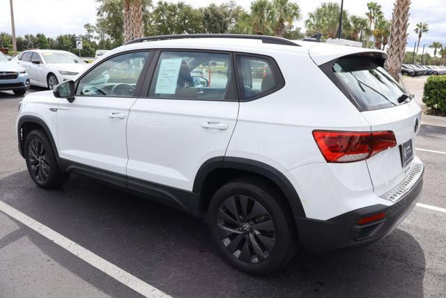 used 2023 Volkswagen Taos car, priced at $19,995