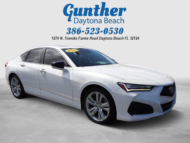 used 2022 Acura TLX car, priced at $32,995