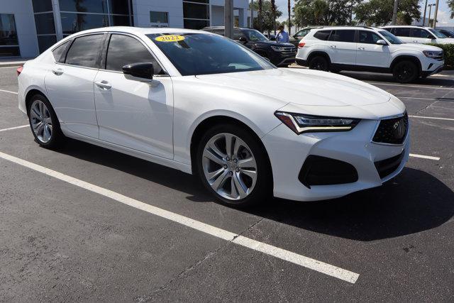 used 2022 Acura TLX car, priced at $32,995