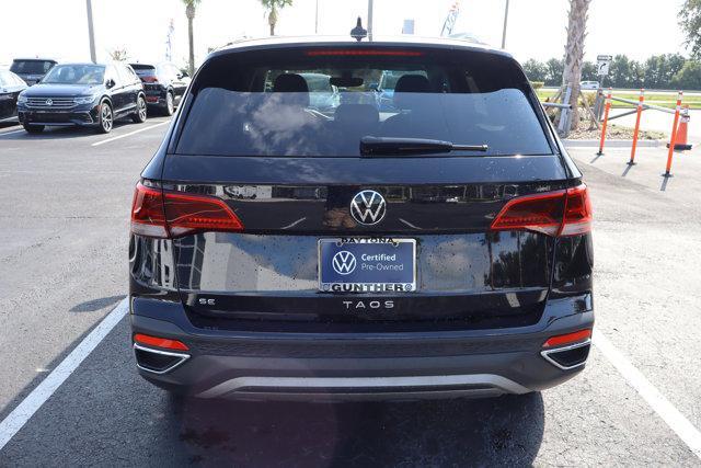 used 2023 Volkswagen Taos car, priced at $18,995
