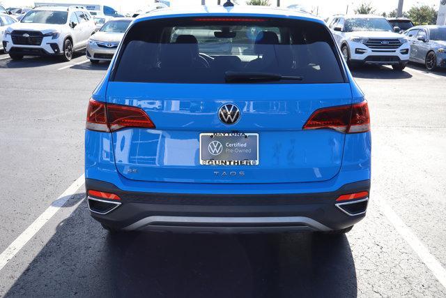 used 2023 Volkswagen Taos car, priced at $22,995
