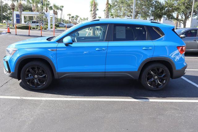 used 2023 Volkswagen Taos car, priced at $22,995