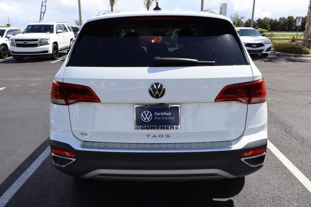 used 2022 Volkswagen Taos car, priced at $17,995