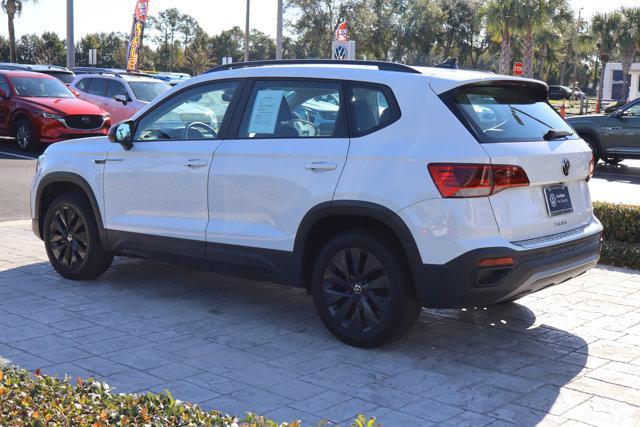 used 2023 Volkswagen Taos car, priced at $19,086