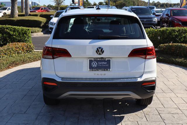 used 2023 Volkswagen Taos car, priced at $19,086