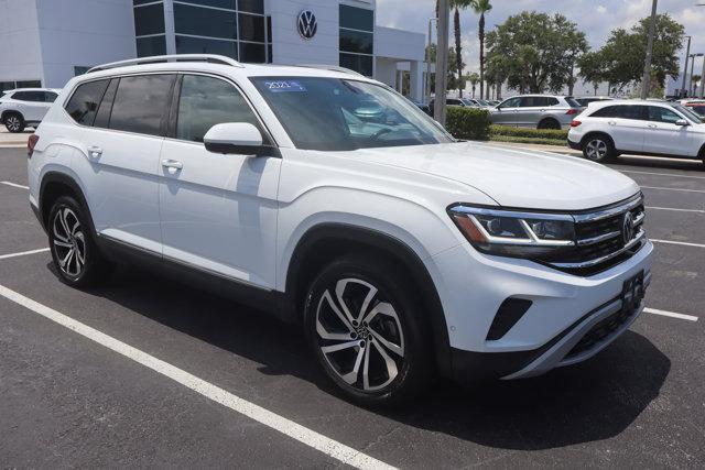 used 2021 Volkswagen Atlas car, priced at $37,995