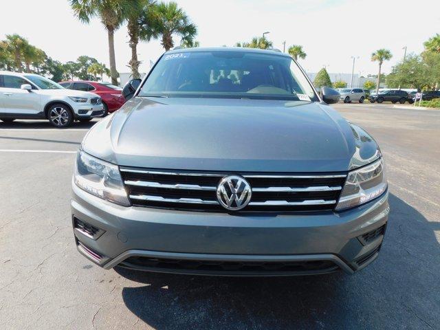 used 2021 Volkswagen Tiguan car, priced at $20,878