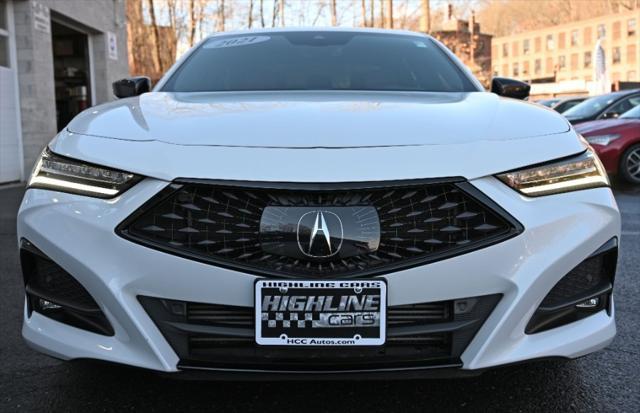 used 2021 Acura TLX car, priced at $29,550