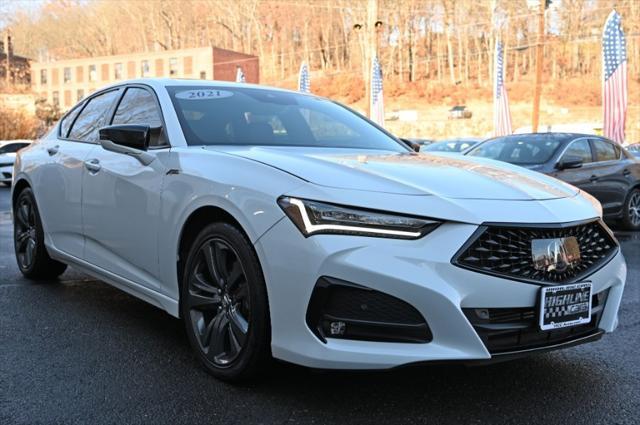 used 2021 Acura TLX car, priced at $29,550